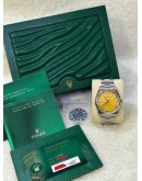 ROLEX OYSTER PERPETUAL 41 REF 124300 AFTER YELLOW DIAL 41MM  