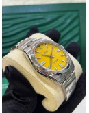 ROLEX OYSTER PERPETUAL 41 REF 124300 AFTER YELLOW DIAL 41MM  