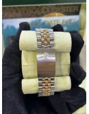 ROLEX DATEJUST 36 REF 16233 DIAMOND HALF 18K 750 YELLOW GOLD 36MM AUTOMATIC WATCH