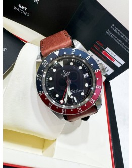 TUDOR BLACK BAY GMT 41MM AUTOMATIC WATCH 