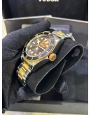 TUDOR BLACK BAY S&G HERITAGE REF 79733N BLACK DIAL 41MM AUTOMATIC WATCH