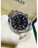 ROLEX MILGAUSS ORANGE DISC DIAL 40MM AUTOMATIC WATCH