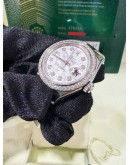 ROLEX LADY DATEJUST DIAMOND METEORITE DIAMOND BEZEL 26MM AUTOMATIC WATCH