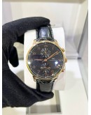 IWC PORTUGUESE CHRONOGRAPH REF IW371415 18K 750 YELLOW GOLD 40MM AUTOMATIC WATCH