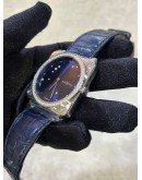 BELL & ROSS BR S64 BLUE DIAL DIAMOND BEZEL 39MM QUARTZ WATCH