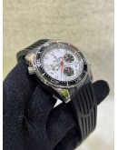 TUDOR HYDRONAUT II CHRONOGRAPH REF 20360 PANDA WHITE DIAL 40MM AUTOMATIC WATCH