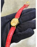 JLC JAEGER-LECOULTRE CLUB REF 100106 18K 750 YELLOW GOLD 20MM MANUAL WINDING
