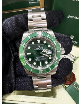 ROLEX SUBMARINER DATE HULK AUTOMATIC WATCH