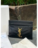 YSL YVES SAINT LAURENT MATELASSÈ CARD CASE