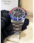 ROLEX OYSTER PERPETUAL DATE PEPSI GMT-MASTER II 40MM AUTOMATIC WATCH 