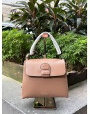 BURBERRY CAMBERLEY CHECK CANVAS TOP HANDLE HANDBAG WITH STRAP  