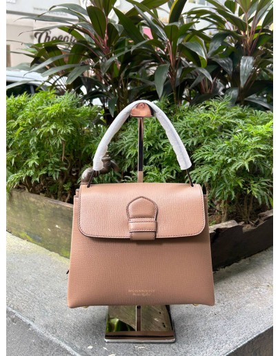BURBERRY CAMBERLEY CHECK CANVAS TOP HANDLE HANDBAG WITH STRAP  