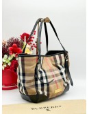 BURBERRY HOUSE CHECK CANTERBURY TOTE BAG 