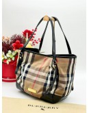 BURBERRY HOUSE CHECK CANTERBURY TOTE BAG 