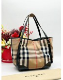 BURBERRY HOUSE CHECK CANTERBURY TOTE BAG 