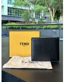 FENDI ELITE MONSTER EYES INLAY BI FOLD WALLET