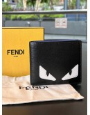 FENDI ELITE MONSTER EYES INLAY BI FOLD WALLET