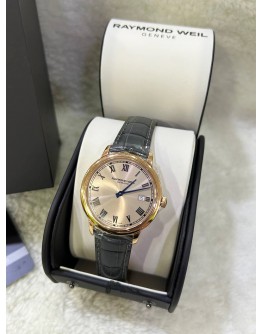RAYMOND WEIL TOCCATA REF 5485 ROSE GOLD DIAL 39MM QUARTZ WATCH