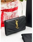 YSL CASSANDRE MATELLASSE ENVELOPE WALLET