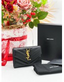 YSL CASSANDRE MATELLASSE ENVELOPE WALLET