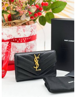 YSL CASSANDRE MATELLASSE ENVELOPE WALLET