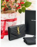 YSL CASSANDRE MATELLASSE ENVELOPE WALLET