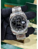 ROLEX OYSTER PERPETUAL DATEJUST BLACK﻿