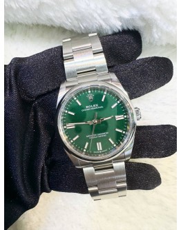 ROLEX OYSTER PERPETUAL 36 GREEN