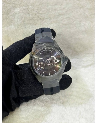 ULYSSE NARDIN FREAK X CARBONIUM TOURBILLON REF 2303-270 / CARB BLACK DIAL 43MM AUTOMATIC WATCH