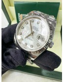 ROLEX OYSTER PERPETUAL DATEJUST DIAMOND MOTHER OF PEARL