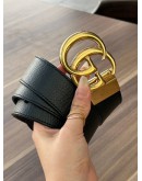 GUCCI MARMONT GG MARMONT LOGO BELT