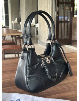 PRADA MOON PADDED NAPPA LEATHER HANDLE HANDBAG