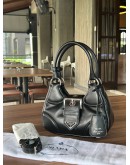 PRADA MOON PADDED NAPPA LEATHER HANDLE HANDBAG
