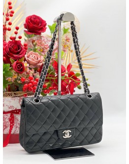 CHANEL CLASSIC MEDIUM DOUBLE FLAP BAG SHW