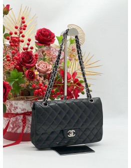 CHANEL CLASSIC MEDIUM DOUBLE FLAP BAG SHW