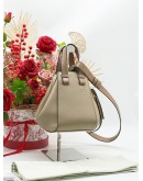 LOEWE HAMMOCK BEIGE LEATHER BAG 