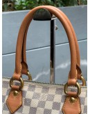 LOUIS VUITTON SALEYA IN DAMIER AZUR CANVAS HANDLE HANDBAG