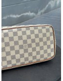 LOUIS VUITTON SALEYA IN DAMIER AZUR CANVAS HANDLE HANDBAG