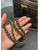 LOUIS VUITTON VANITY IN DUAL MONOGRAM CANVAS & GOLD HARDWARE