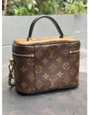 LOUIS VUITTON VANITY IN DUAL MONOGRAM CANVAS & GOLD HARDWARE