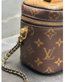 LOUIS VUITTON VANITY IN DUAL MONOGRAM CANVAS & GOLD HARDWARE