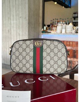 GUCCI GG SUPREME OPHIDIA CAMERA BAG