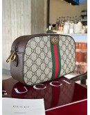 GUCCI GG SUPREME OPHIDIA CAMERA BAG