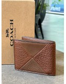 COACH BROWN MULTIPLE WALLET  