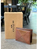COACH BROWN MULTIPLE WALLET  