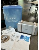 RIMOWA X CHRISTIAN DIOR ALUMINIUM PERSONAL CLUTCH ON STRAP CROSSBODY BAG