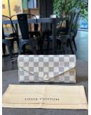 LOUIS VUITTON JOSEPHINE TRIFOLD LONG WALLET IN DAMIER AZUR