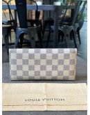 LOUIS VUITTON JOSEPHINE TRIFOLD LONG WALLET IN DAMIER AZUR