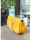 LOUIS VUITTON LONG CLUTCH PURSE IN YELLOW VERNIS