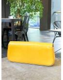 LOUIS VUITTON LONG CLUTCH PURSE IN YELLOW VERNIS